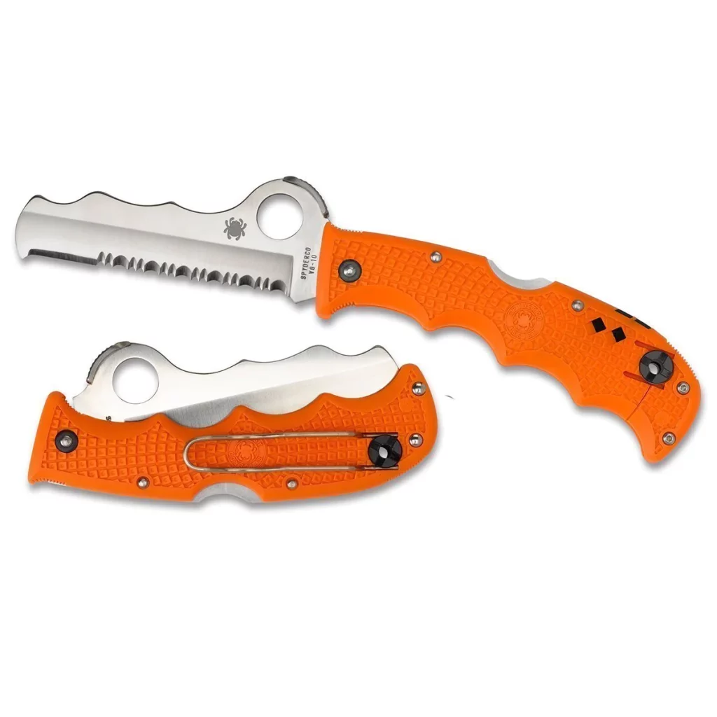 spyderco assist lightweight orange Best Tactical Knife